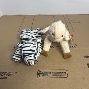 Lot of 2 TY Beanie Babies